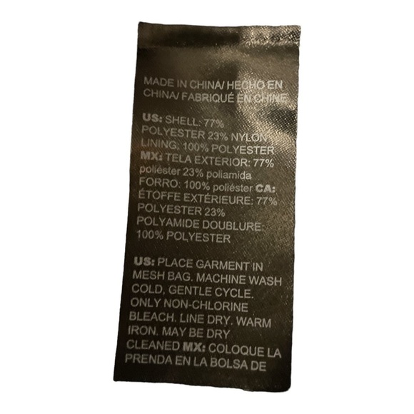 NWT Giraffe-Print Organza Jacquard Jacket | Blue/Black | Sz 0 - Picture 9 of 9